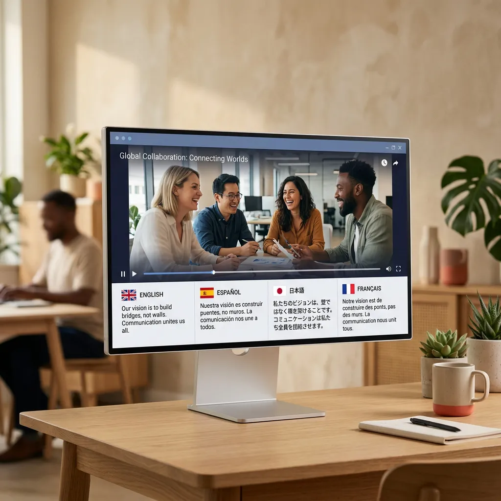 Llega al mundo con subtítulos IA que reconocen acentos