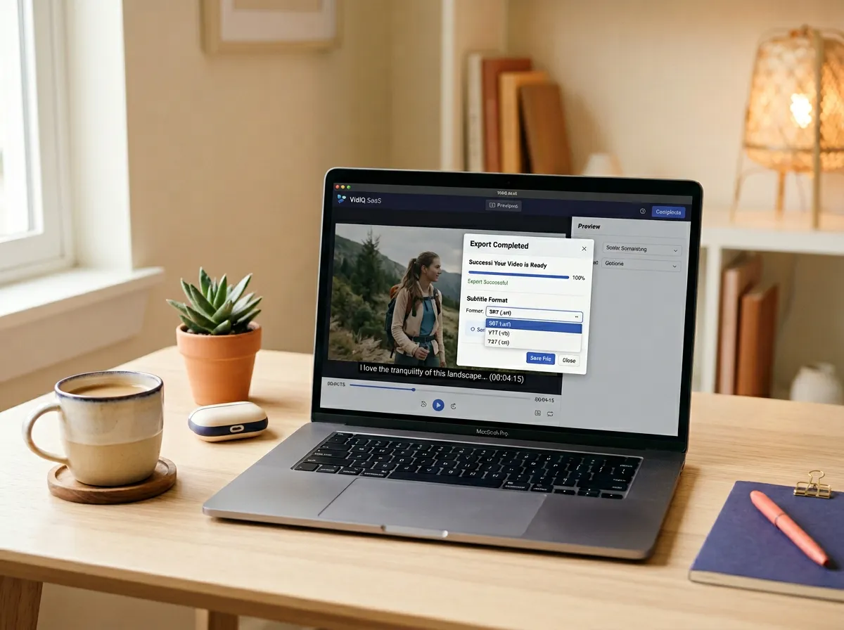 Export or download subtitle files