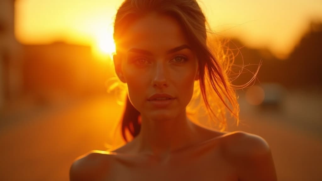 AI-generated portrait by Kling V3