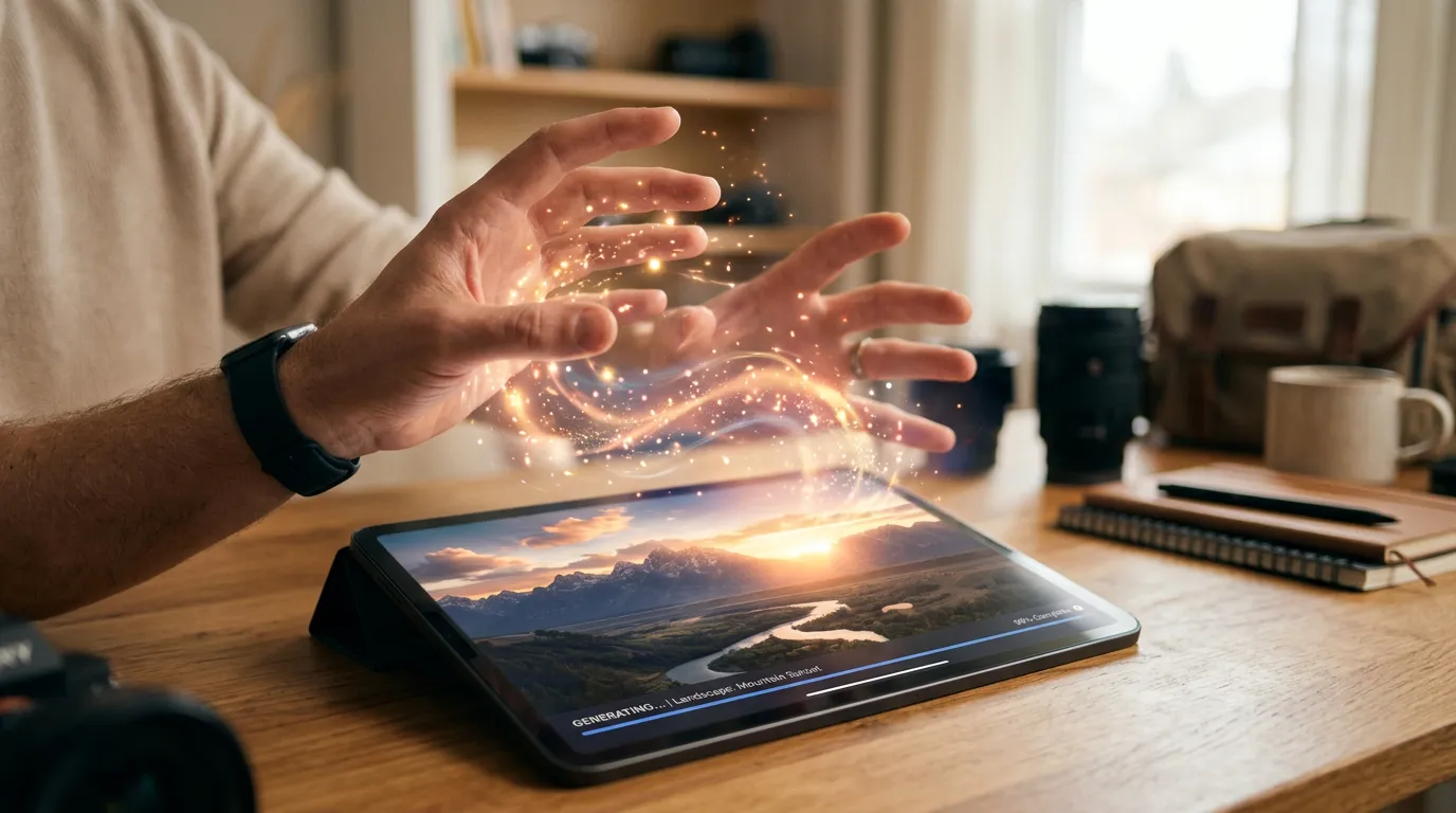 Sofortige Fotoerstellung
