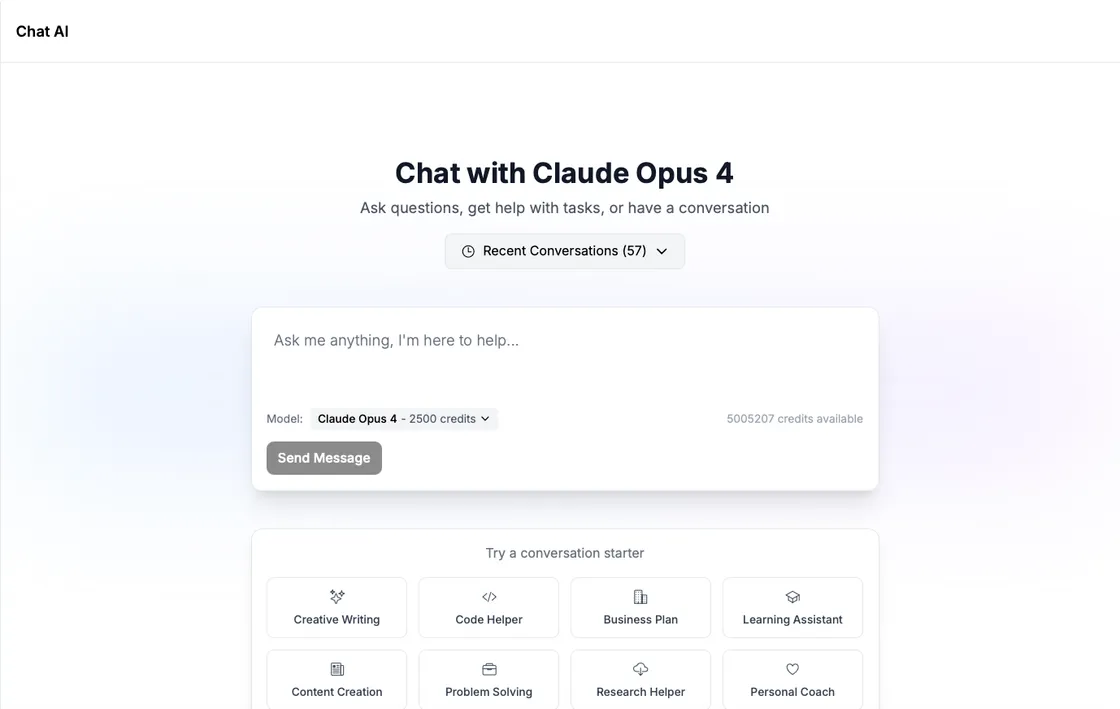 Chat AI for Writing, Coding & Ideas