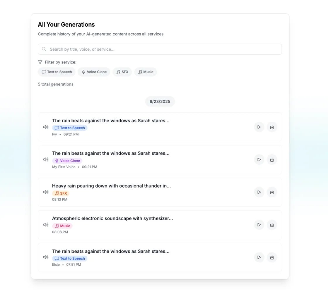 Advanced TTS Tools at Your Fingertips
