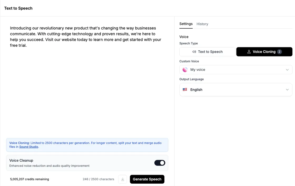 Realistic AI Voices with Voice Cloning
